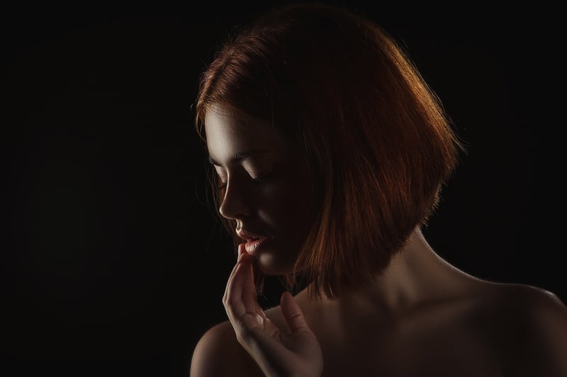 Woman painting